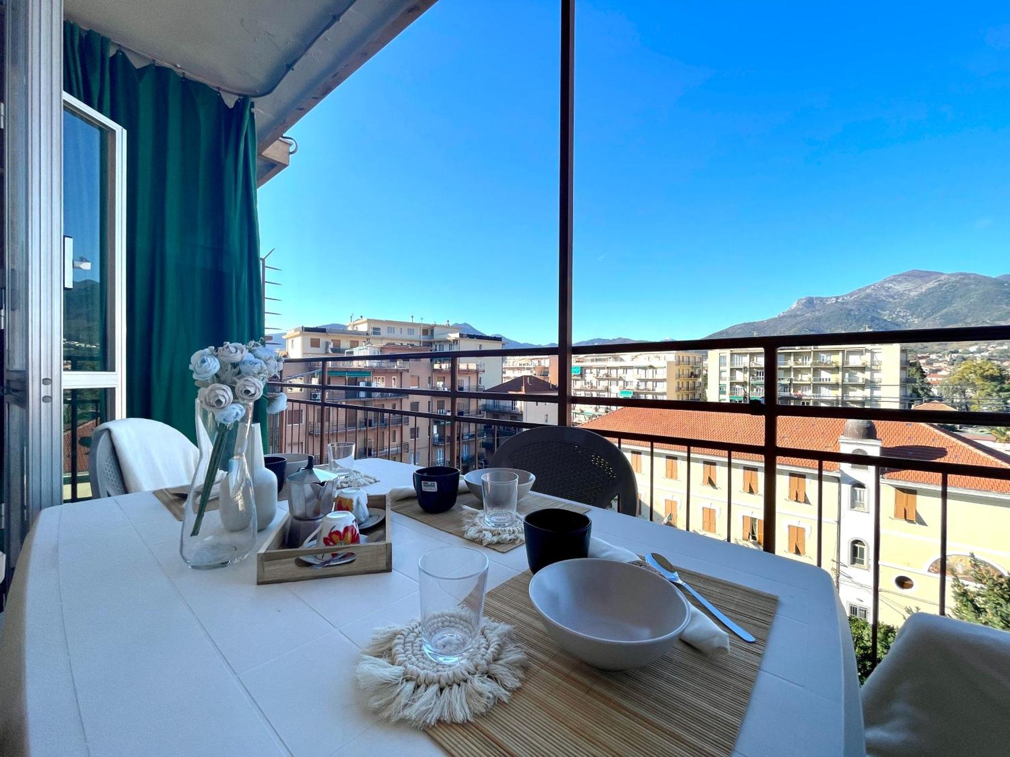 Апартаменти 150Mt Dal Mare Monolocale In Centro Con Vista Aperta, Wi-Fi E A/C Лоано Екстер'єр фото