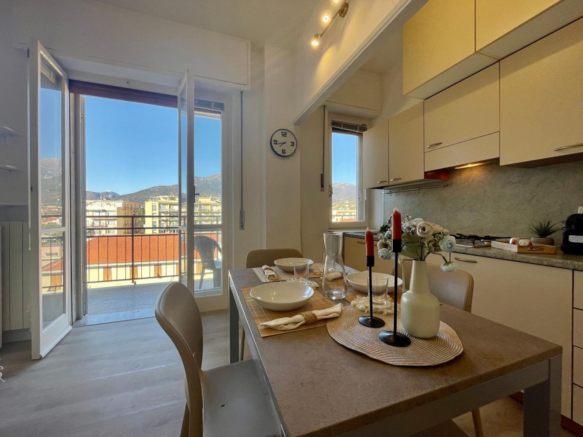 Апартаменти 150Mt Dal Mare Monolocale In Centro Con Vista Aperta, Wi-Fi E A/C Лоано Екстер'єр фото